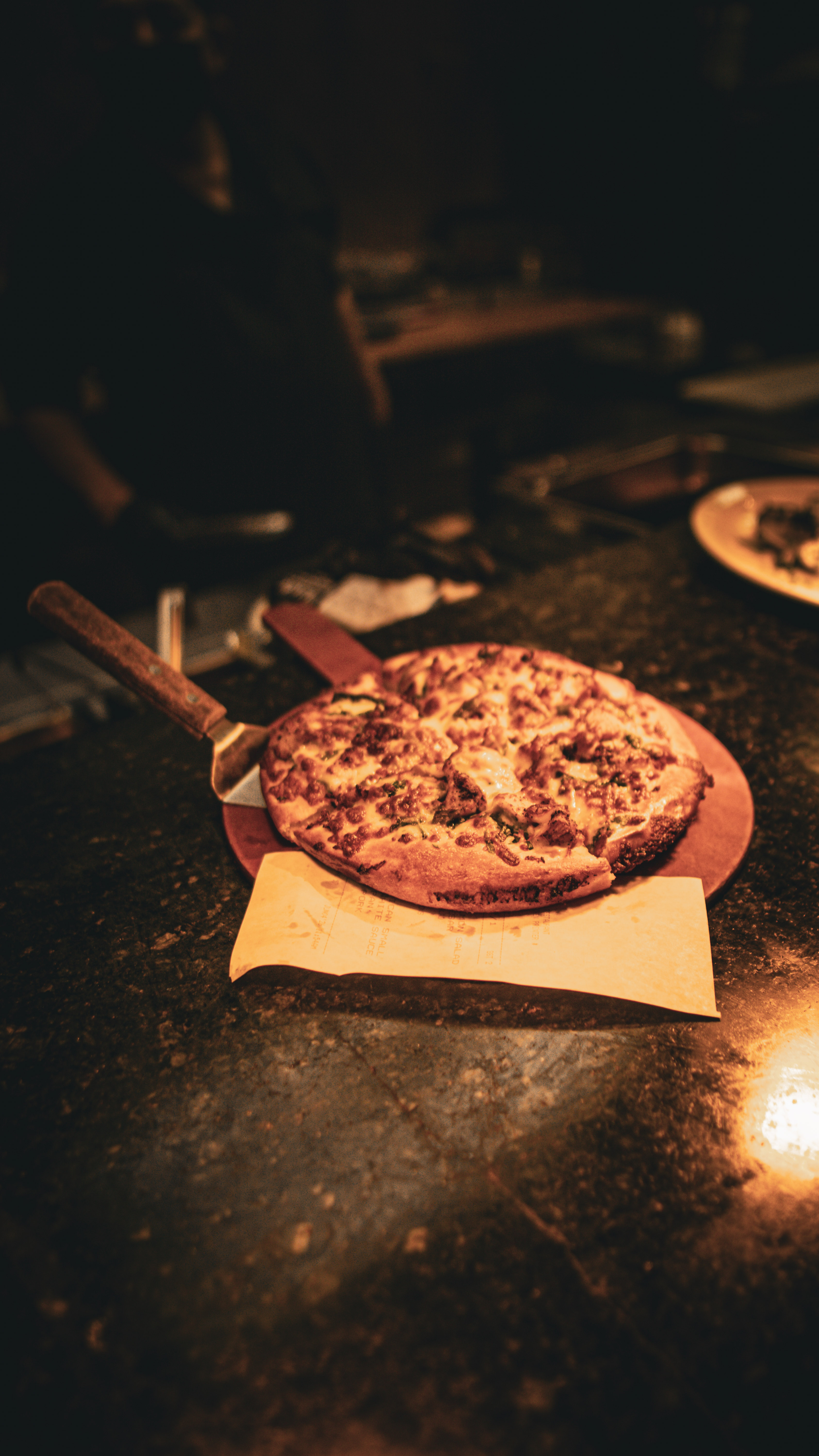 Food photography - wood fired pizza